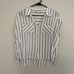 Pink Rose Button Up Shirt